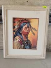 Blackfeet Warrior by Enoch Kelly Haney 187 of 500