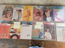 2 full sets of vintage playboy magazines 1957 and 1967