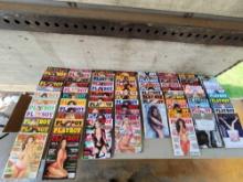 9 years of complete playboy magazines set