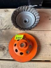 wire wheel and grinding wheel NT