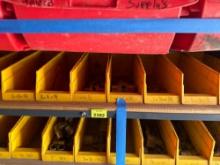 18 storage bins with brass fittings ST