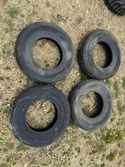 Radial Trailer Tires - 1 Set