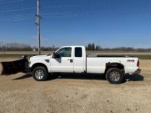 2008 Ford F250 with Plow
