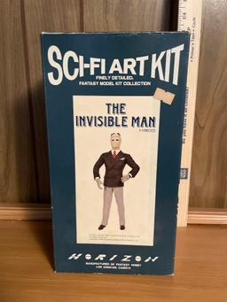Vtg The Invisible Man Model Kit