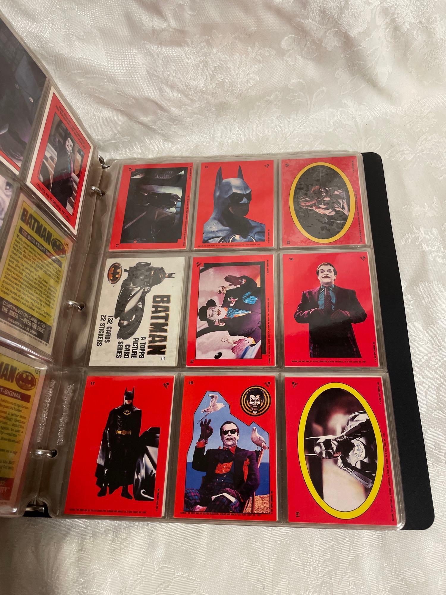 1989 Batman Cards