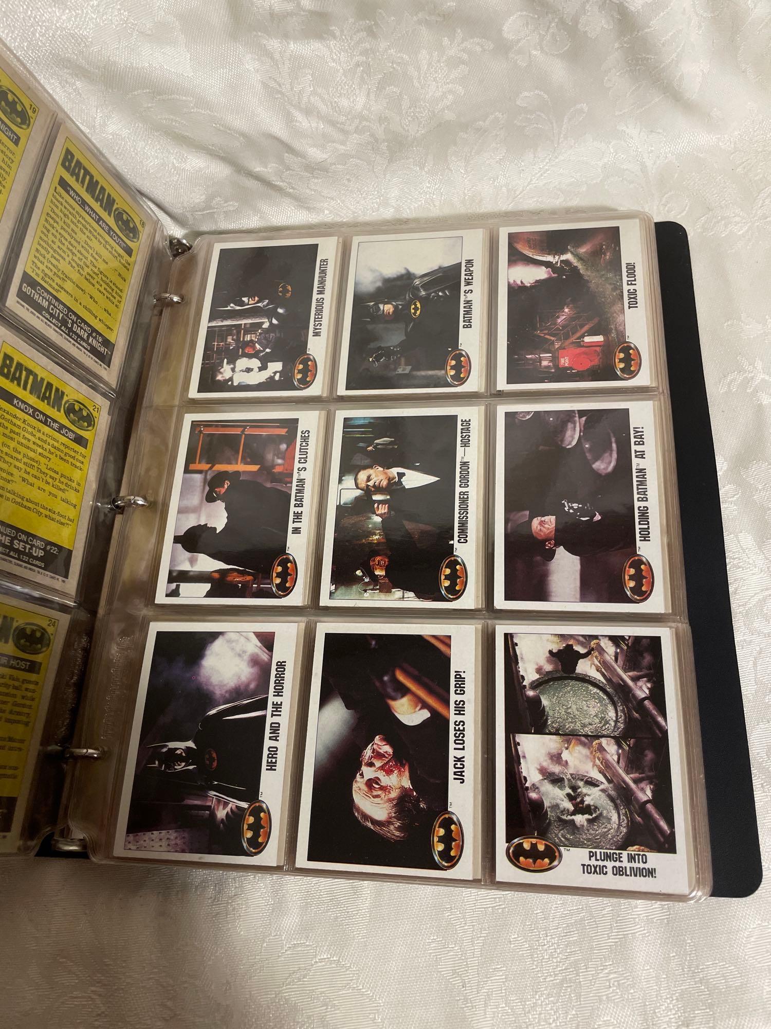 1989 Batman Cards