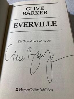 Signed First Edition Everville Novel By Clive Barker