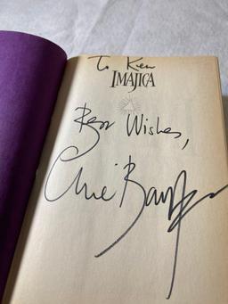 Signed First Edition Imajica Novel By Clove Barker