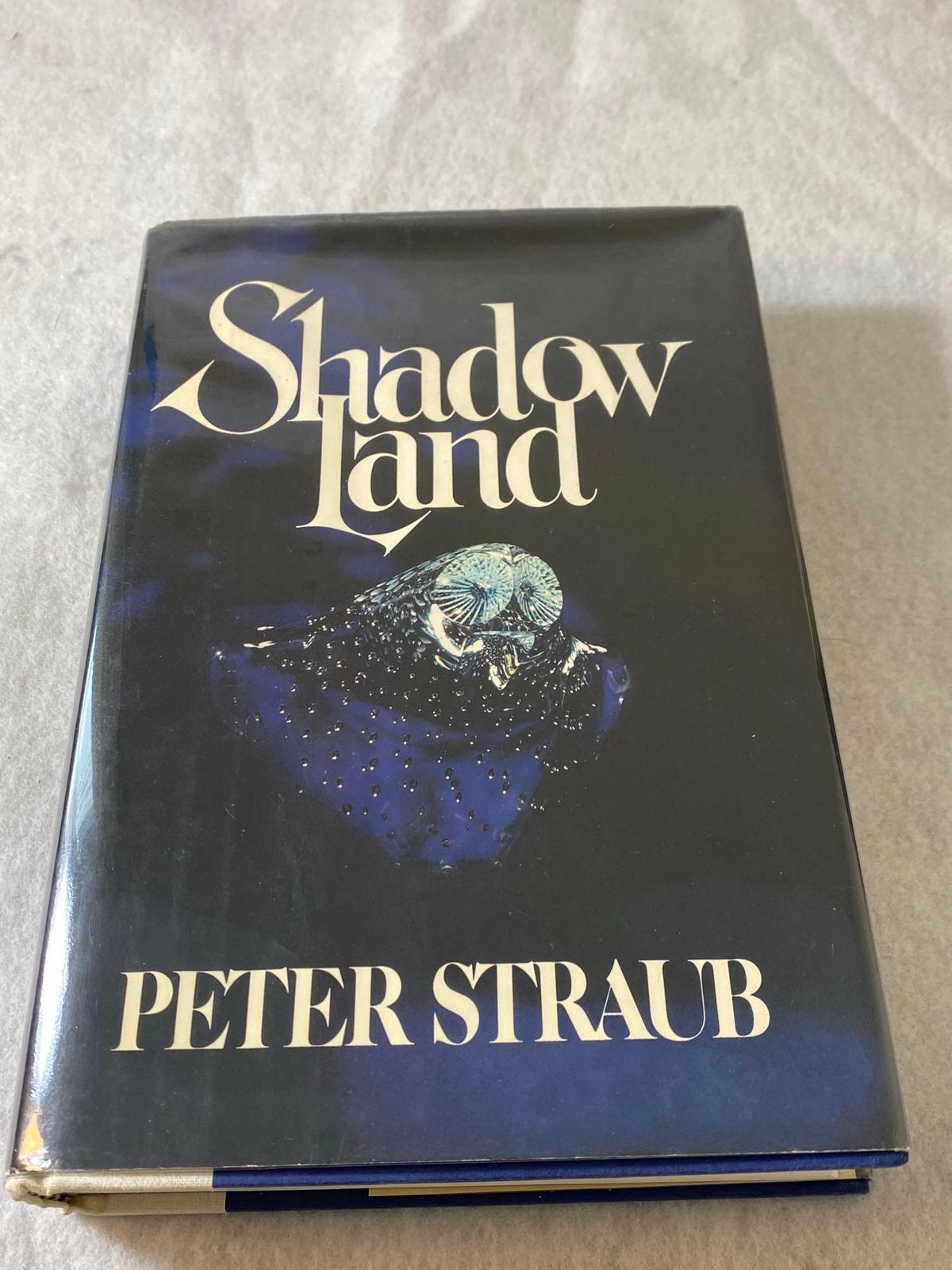 Signed Hard Cover Shadow Land Novel By Peter Straub