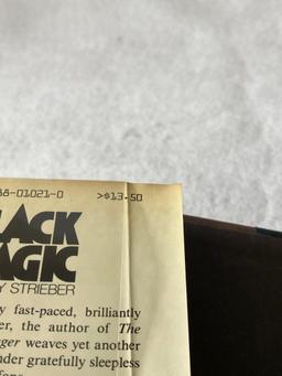 Signed First Edition Black Magic By Whitley Strieber