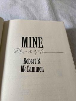Signed First Edition Mine By Robert R. McCammon
