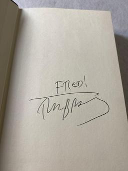 Signed First Edition A Graveyard For Lunatics By Ray Bradbury