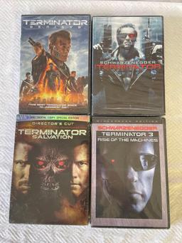 4 New Terminator DVD Movies