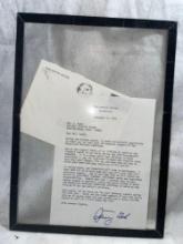 Signed Gerald Ford Thank You Correspondence
