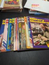 Military Modeling Magazines Lot (12 Issues)