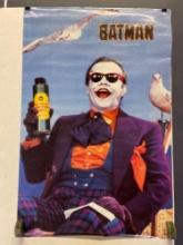 Vintage Batman Movie Joker Poster