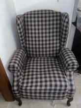 Wingback Cushioned Chair