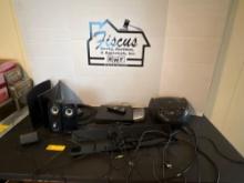 Cd Player, Tv antenna, speakers & more