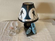 Blue Suede Shoes Lamp