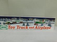 Hess Toy Truck and Airplane, New In Box