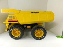 Remco Metal Dump Truck, 16" L x 9 1/2" T, Overall