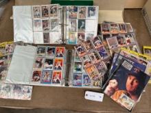 BECKETT BOOKS AND SHEETS OF BASEBALL CARDS