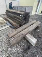 (17) Treated 6" x 6" x 8' Lumber