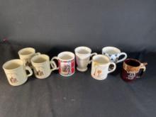 (16) Coffee mugs -see photo's-