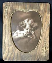Vintage Cupid Awake print