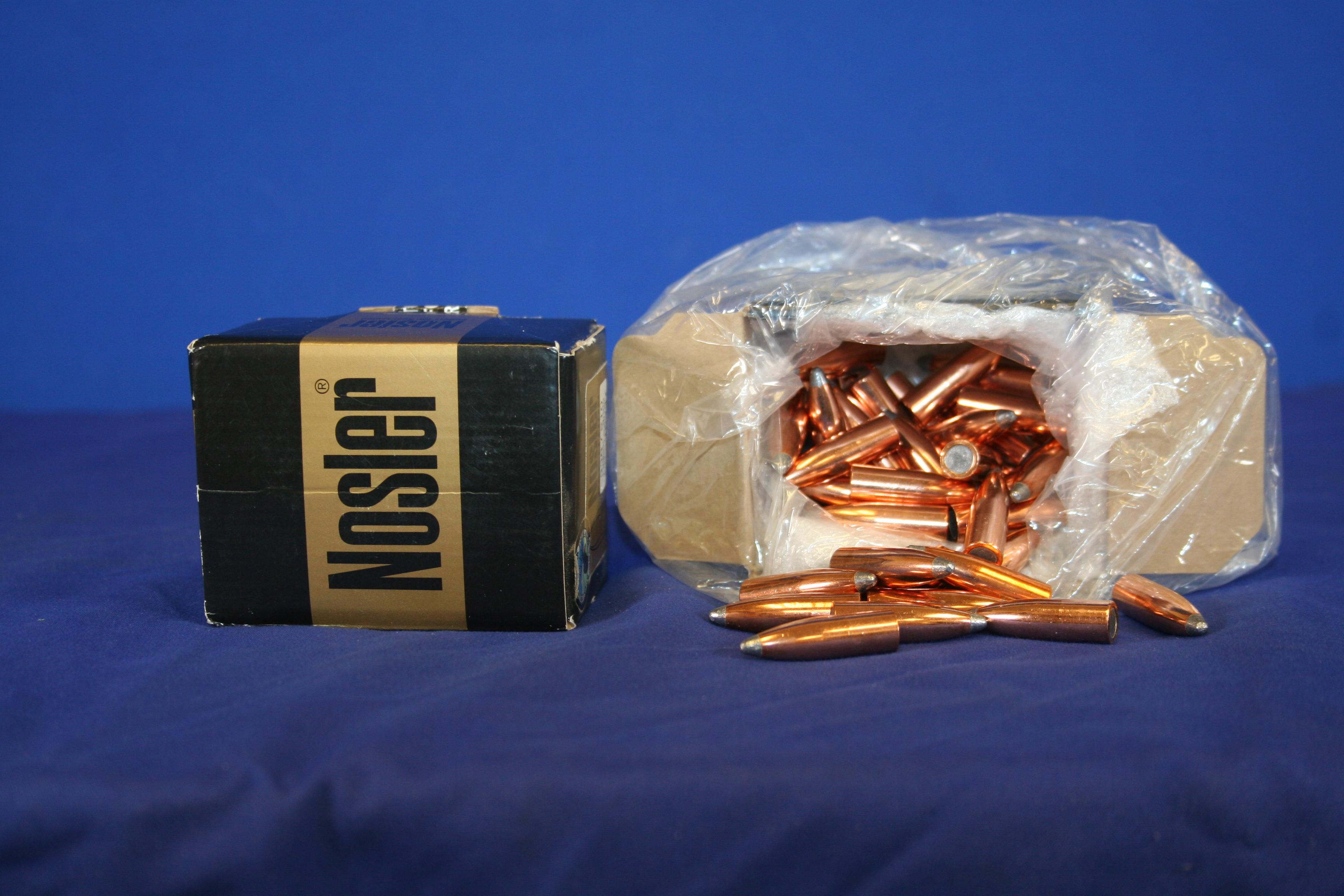 Two Boxes of Nosler 338 210 Grain Spitzer Bullets.