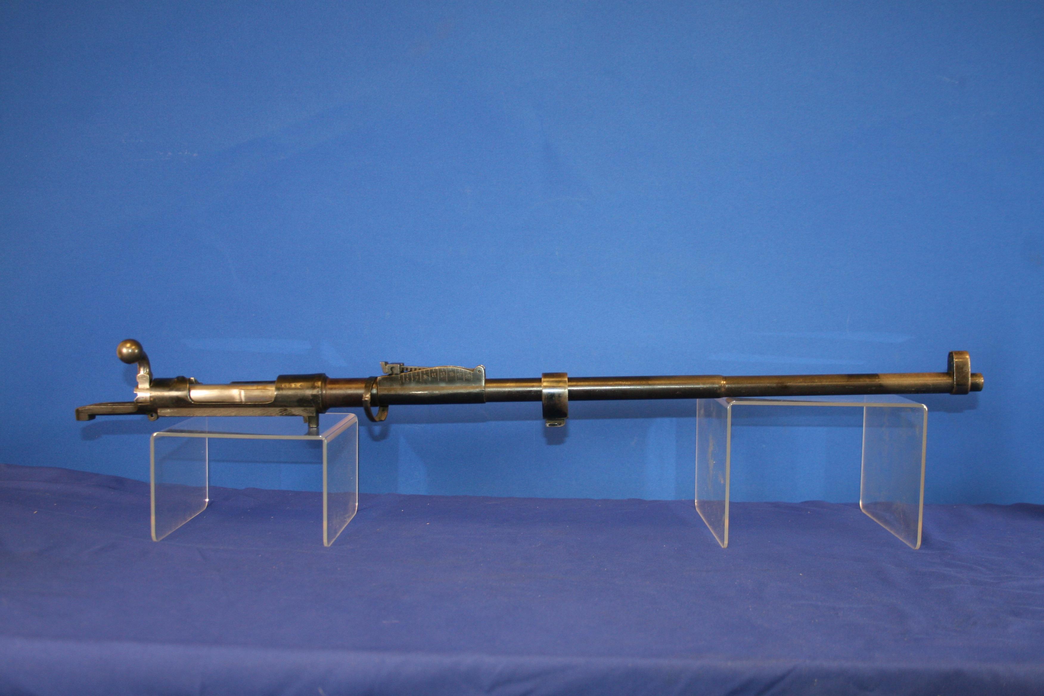 Mauser Barrel, Receiver and Bolt. 7.62x54 SN# Z1041 21" Barrel Length.