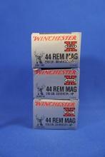 Ammo, Winchester 44 Rem Mag. 60 total rounds.