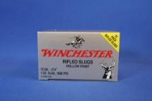 Ammo, Winchester 12 Gauge Rifled Slugs. 15 total rounds.