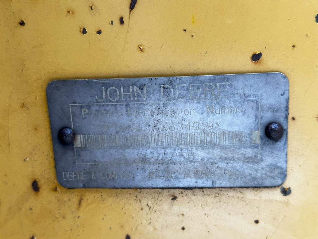 1997 John Deere 762b Scraper