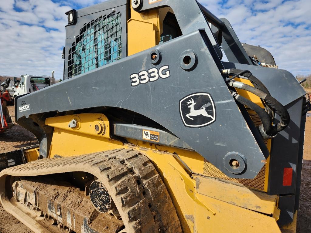 2018 Deere 333g Skid Steer