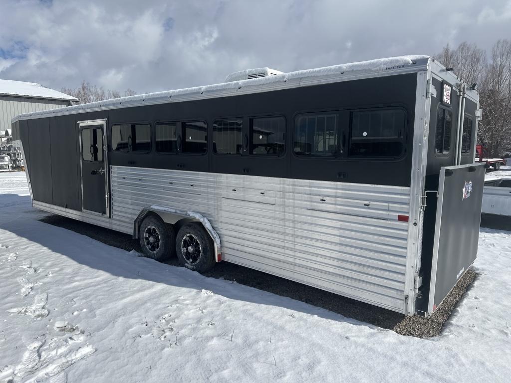 2023 Alcom Gooseneck Livestock Trailer