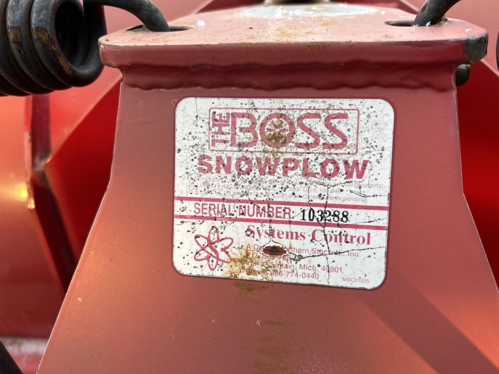 Boss 8’2" Power-v Xt Plow