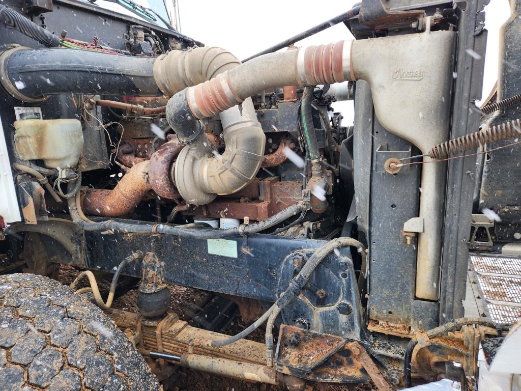 1995 Peterbilt 359 Quad Axle Dump Truck