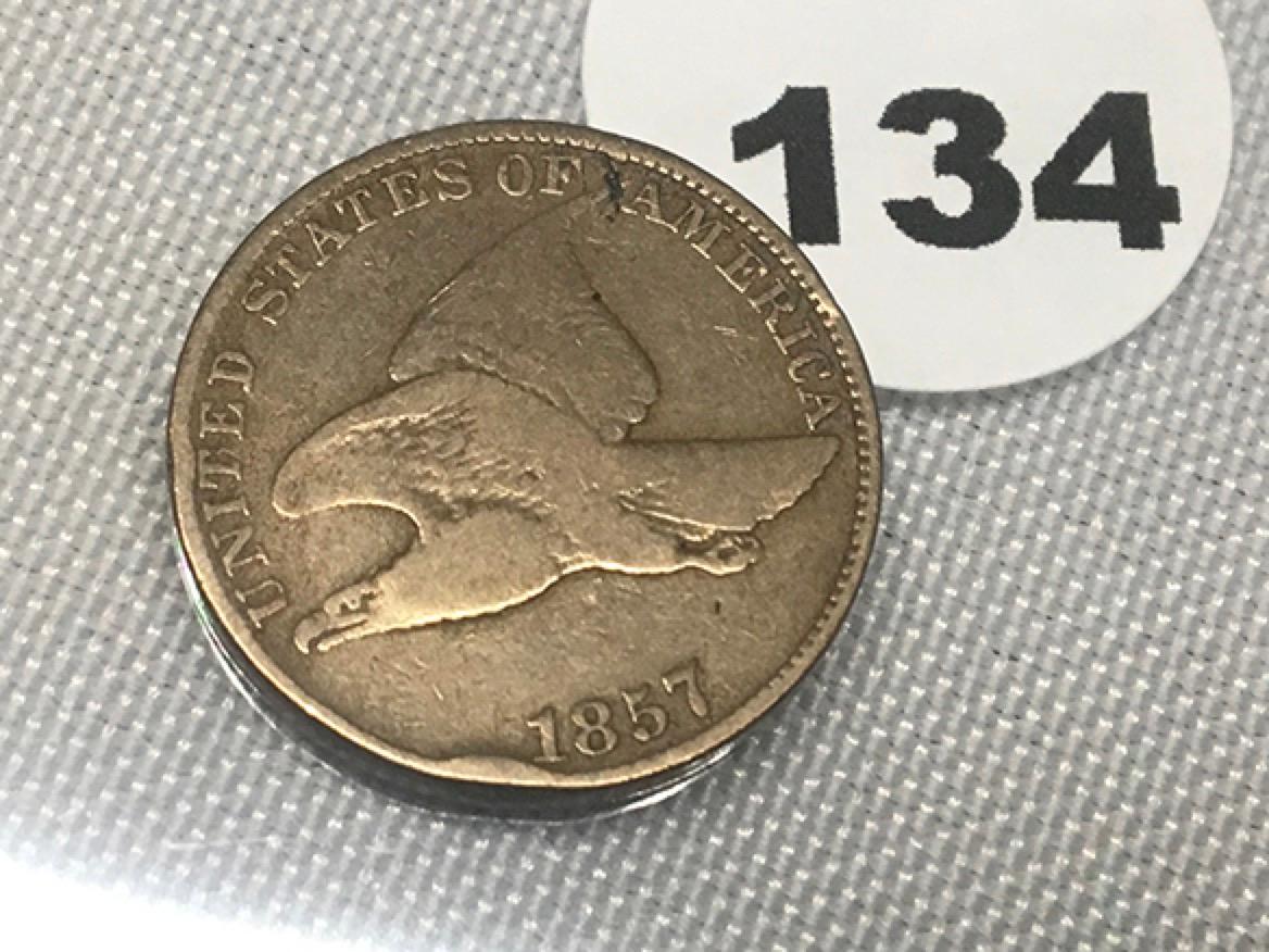 1857 Flying Eagle Cent