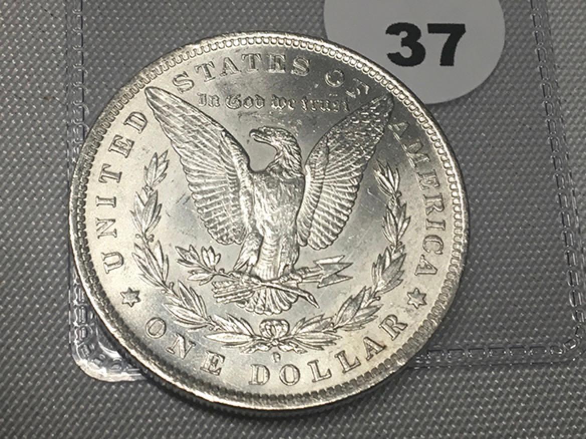 1884-O Morgan Dollar, AU +