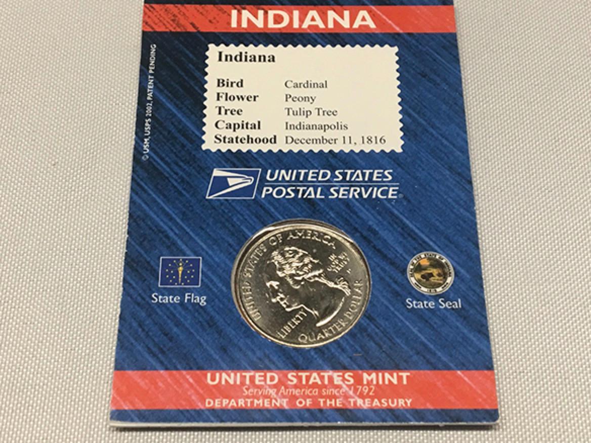 2002 Indiana Issue 19 in the Series of 50