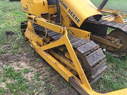 1976 JD 350C Crawler 46hp, Rops, 7 1/2 Blade, Serial #2562081, Sold as Found