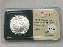 2002 Silver Eagle, UNC