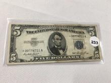 1953 $5 Star Note