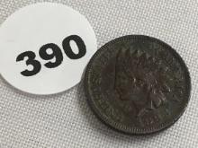 1888 Indian Head cent Dark Full Liberty
