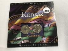 Kankas State Quarters P&D on Card