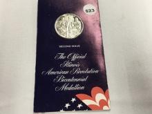 1974 ILLINOIS American Revolution Bicentennial Medallion