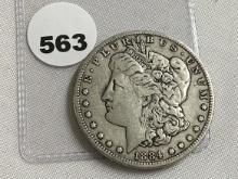 1884 Morgan Dollar VG