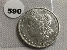 1896-O Morgan Dollar F
