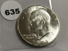 1971-S Ike 40% Dollar
